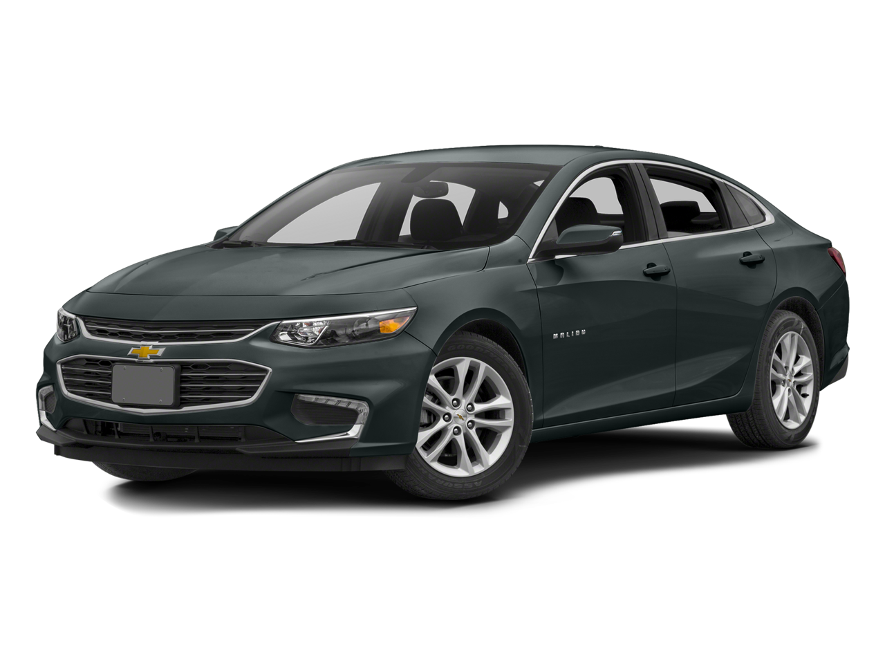 2016 Chevrolet Malibu LT 1LT in Nightfall Gray Metallic — front three-quarter view