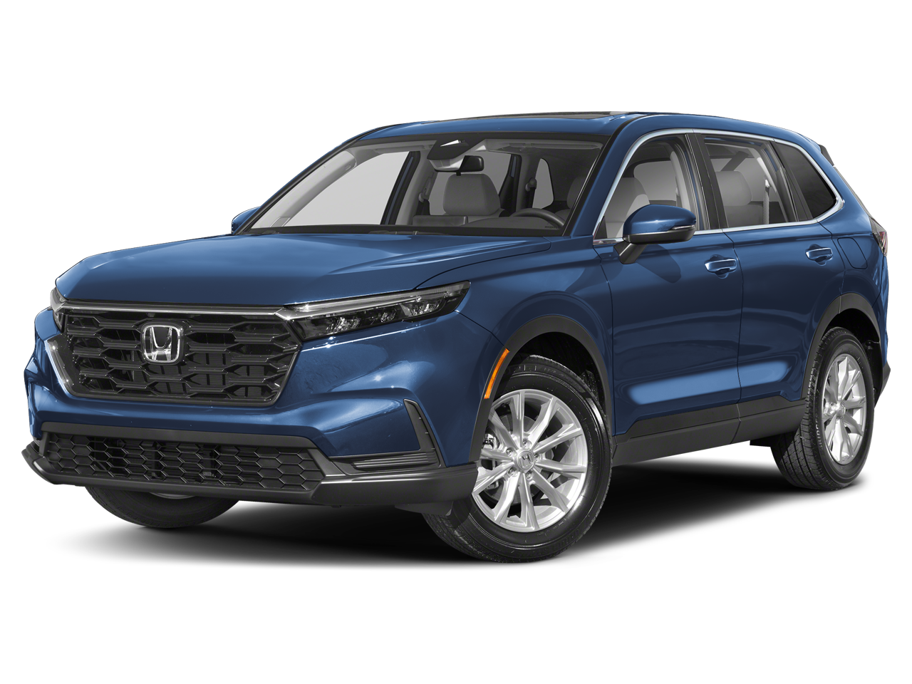 2024 Honda CR-V EX in Gray — front three-quarter view