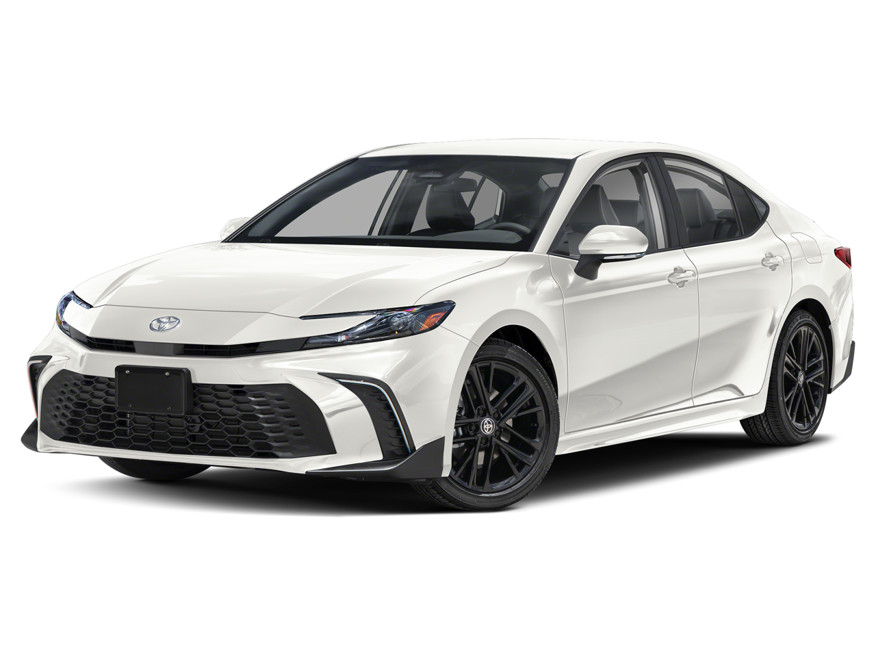2026 Toyota Camry SE in Ice — front three-quarter view