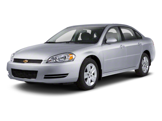 2012 Chevrolet Impala LTZ in Silver Ice Metallic — front three-quarter view