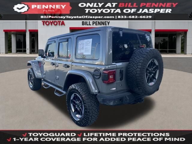 2019 Jeep Wrangler — rear three-quarter view