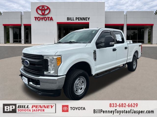 2017 Ford F-250SD XL in Oxford White — front three-quarter view