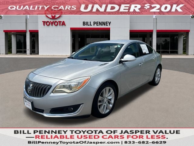 2016 Buick Regal Premium II in Quicksilver Metallic — front three-quarter view
