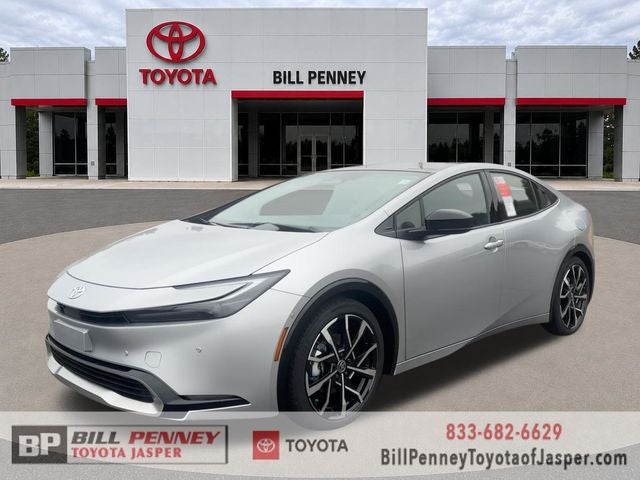 2026 Toyota Prius Plug-In Hybrid XSE Premium in Cutting Edge — front three-quarter view